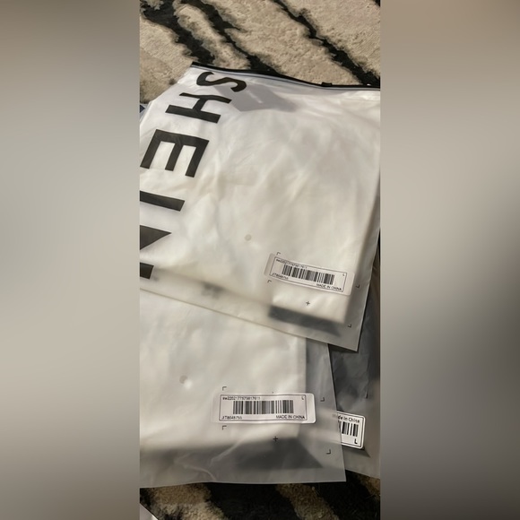 Lot of 10 Shein V Neck Crop Tops Multiple Sizes S M L XS - Picture 7 of 7